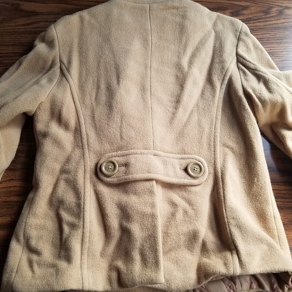 Y2K American Eagle Outfitters Wool Blend Peacoat M - Picture 5 of 7